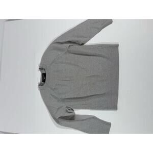 Banana Republic Italian Merino Yarn Sweater Size L Gray